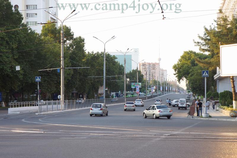 Улицы современного Ташкента